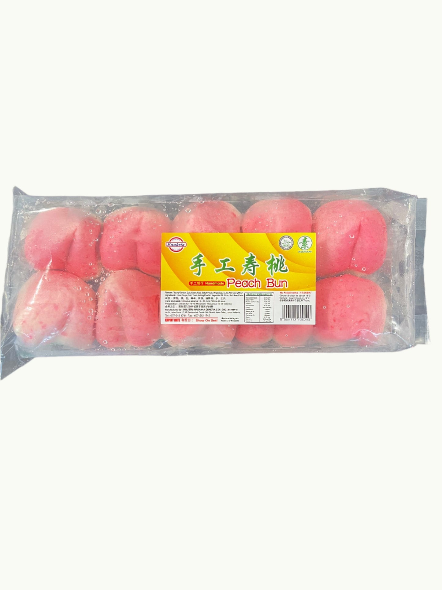Mini Peach Bun   300g